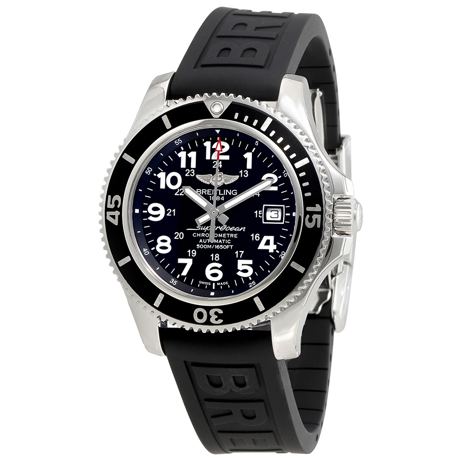 Breitling Superocean II 42 Black Dial Men's Watch A17365C9/BD67BKPD3