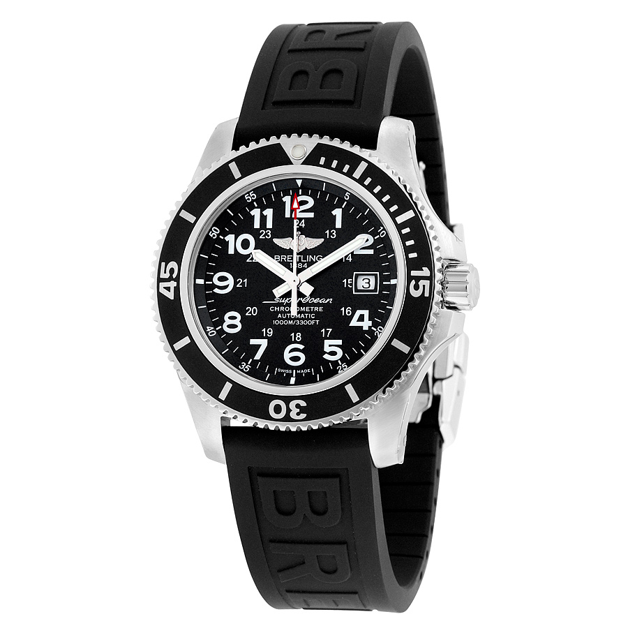 Breitling Superocean II 44 Automatic Black Dial Men's Watch A17392D7-BD68BKPD3