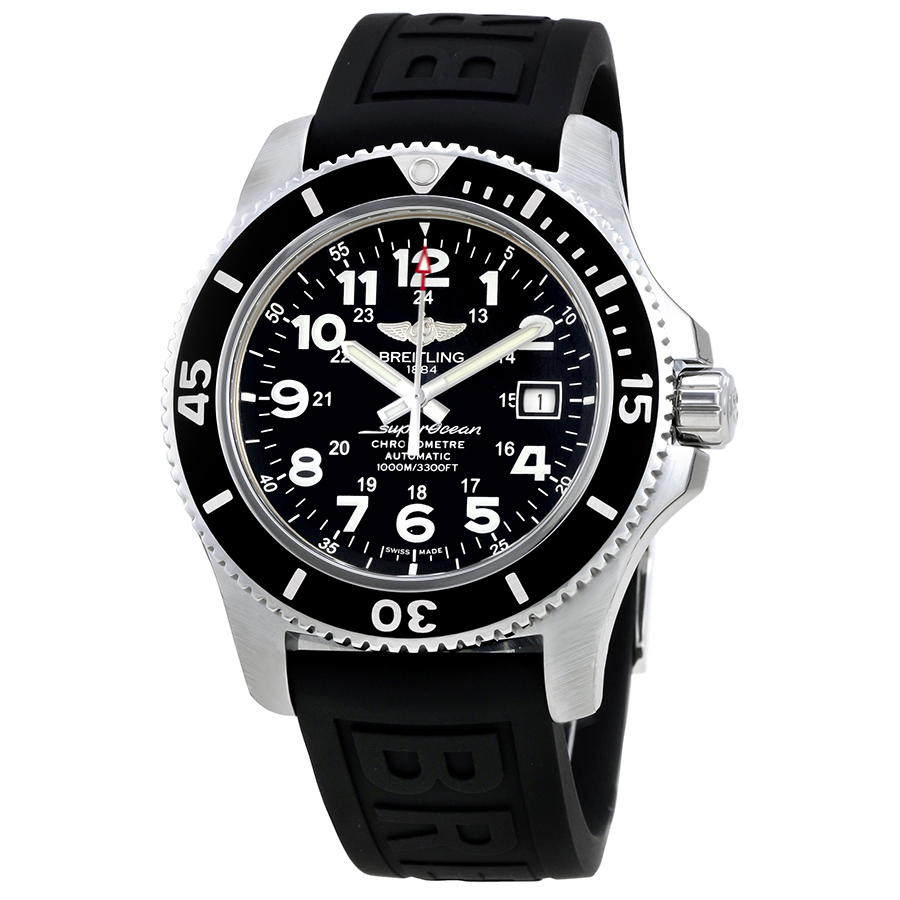 Breitling Superocean II 44 Automatic Volcano Black Dial Men's Watch A17392d7-BD68BKPT3