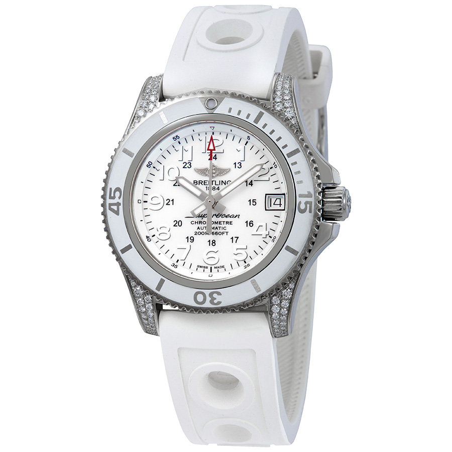 Breitling Superocean II Automatic Chronometer Ladies Watch A1731267/A775-230S