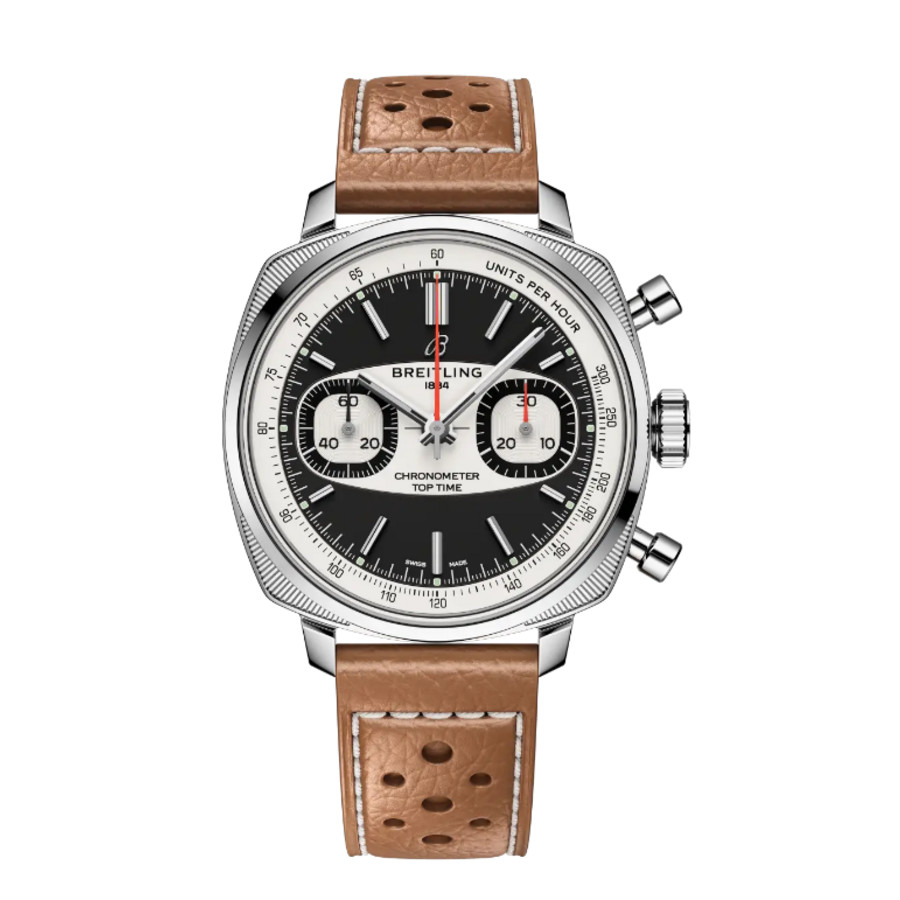 Top Time Chronograph Automatic Black Dial Men's Watch