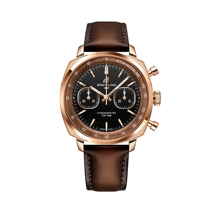 Breitling Top Time Chronograph Automatic Black Dial Men's Watch RB0178131B1X1