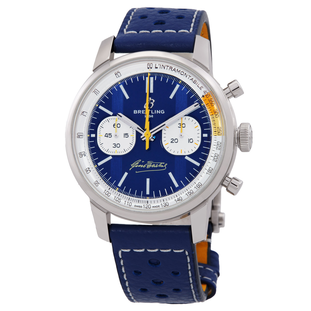 Top Time Chronograph Automatic Blue Dial Men's Watch