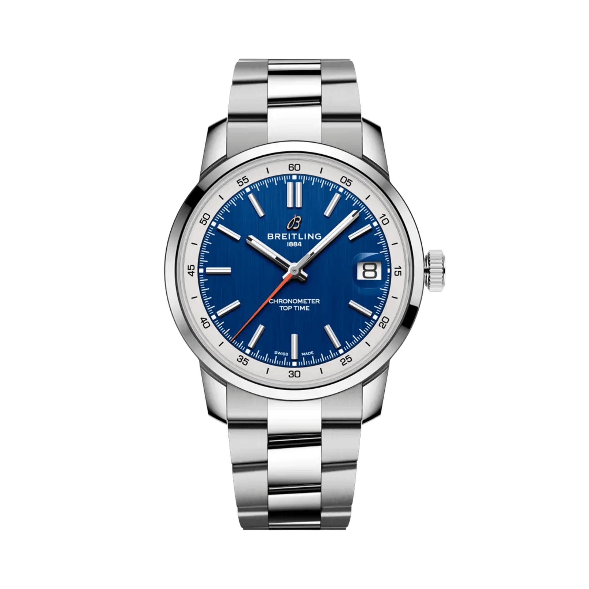 Breitling Top Time Hand Wind Blue Dial Men's Watch AB3113A71C2A1