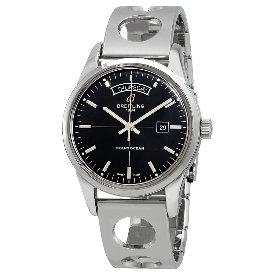 Breitling Transocean Automatic Black Dial Men's Watch A4531012/BB69-222A