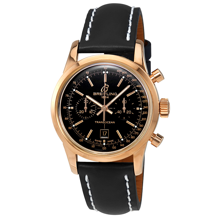 Breitling Transocean Chronograph Men's Watch R4131012-BC07BKLT