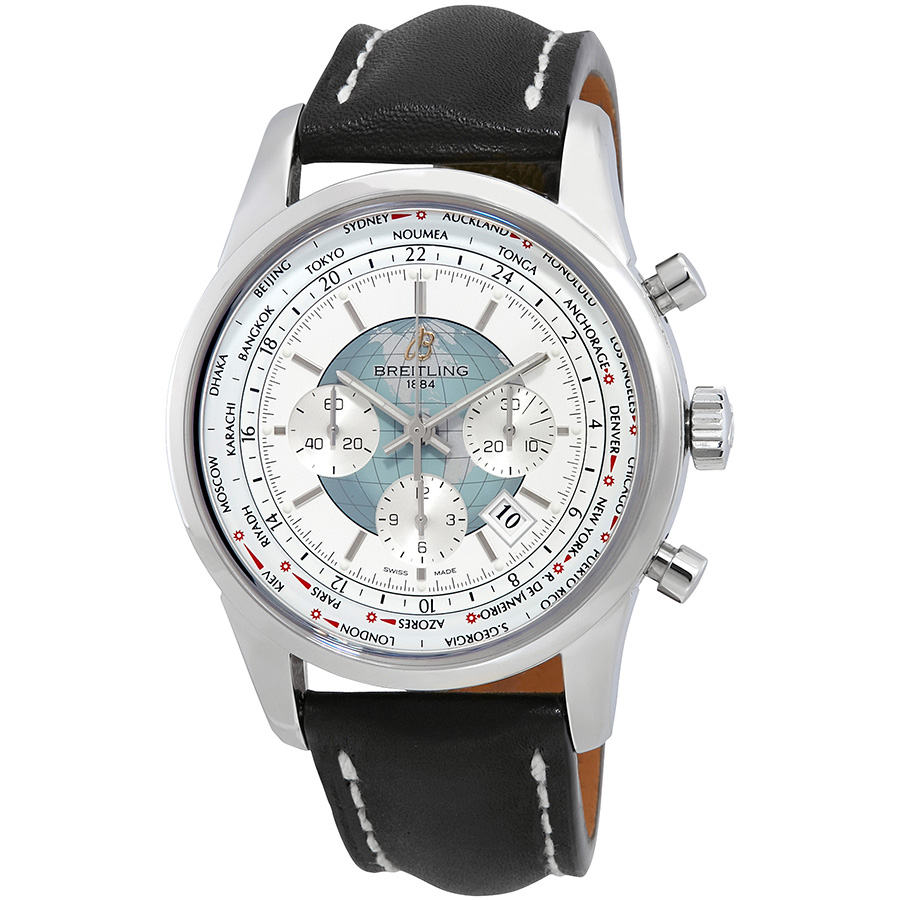 Breitling Transocean Chronograph Unitime Automatic Men's Watch AB0510U0-A732BKLD