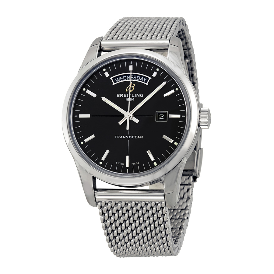 Breitling Transocean Day & Date Automatic Men's Watch A4531012-BB69SS