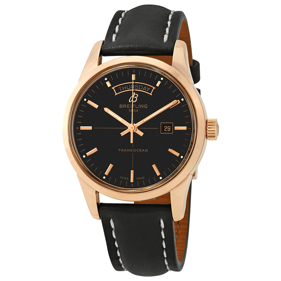 Breitling Transocean Day & Date Automatic Men's Watch R4531012-BB70BKLT
