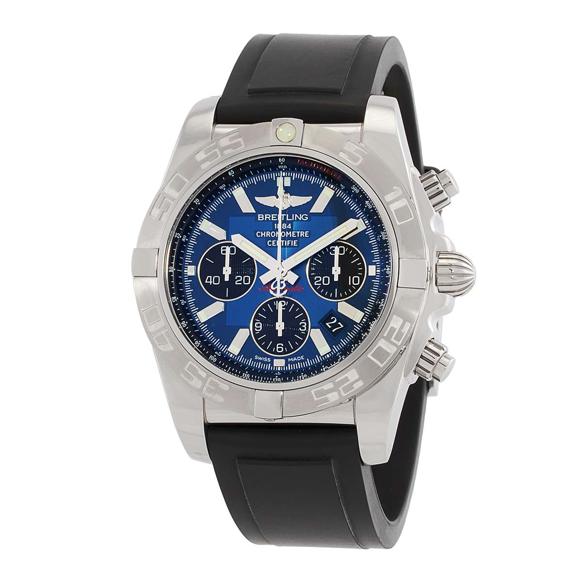 Breitling Windrider Chronomat Men's Blue Dial Chronograph Watch AB011011-C789BKPD