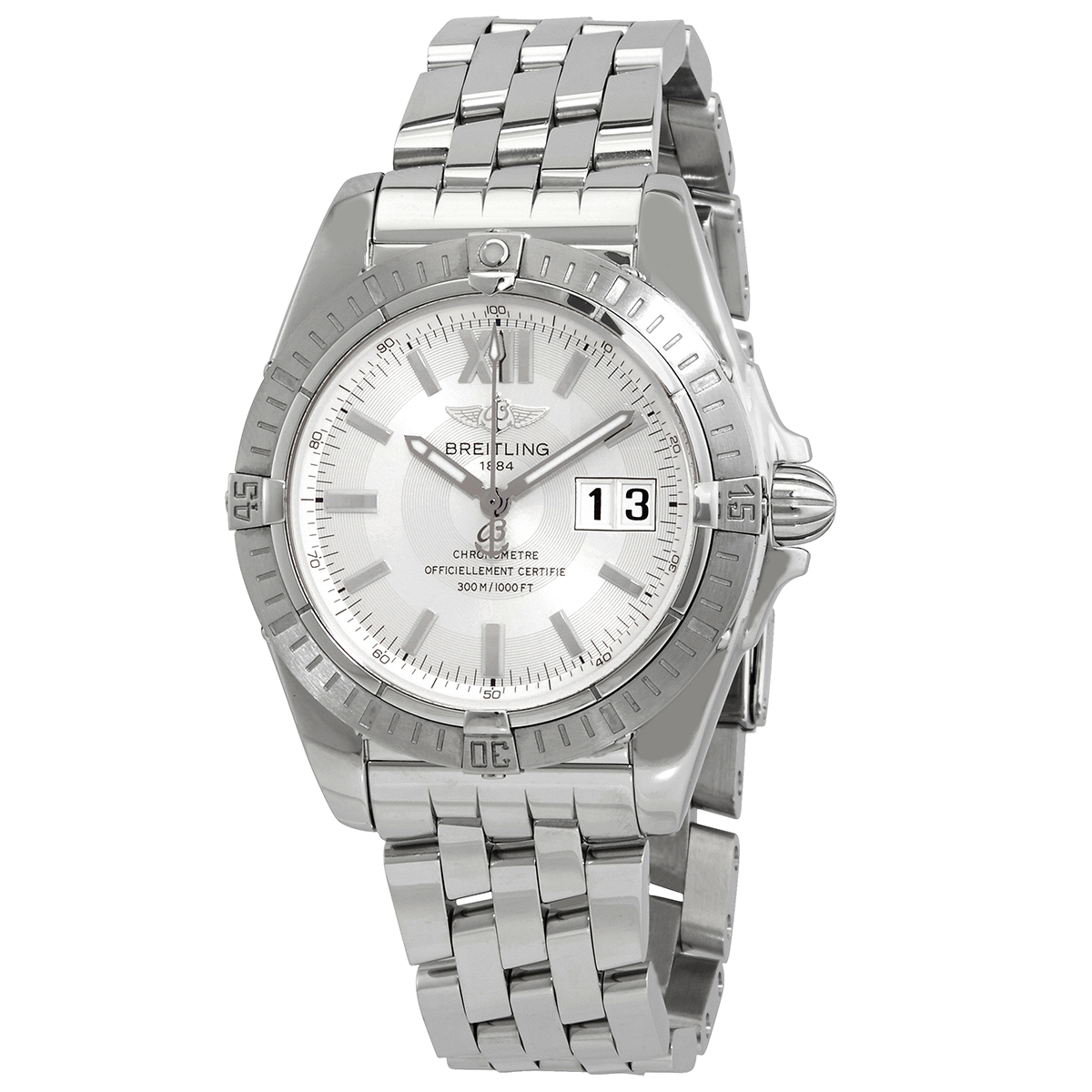 Breitling Windrider Cockpit Steel Automatic Men's Watch A4935011-G595SS