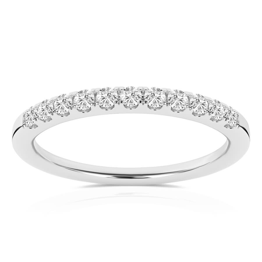Brilliant Diamond 0.25 Carat 14k White Gold Diamond Ring For Women | Lab Grown Diamond | 11- Stone A