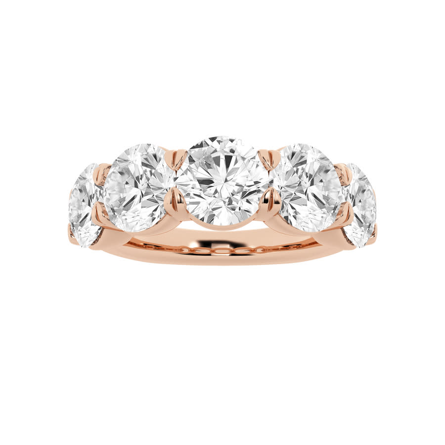 Ball-Rose gold & Brown Diamonds main image 1