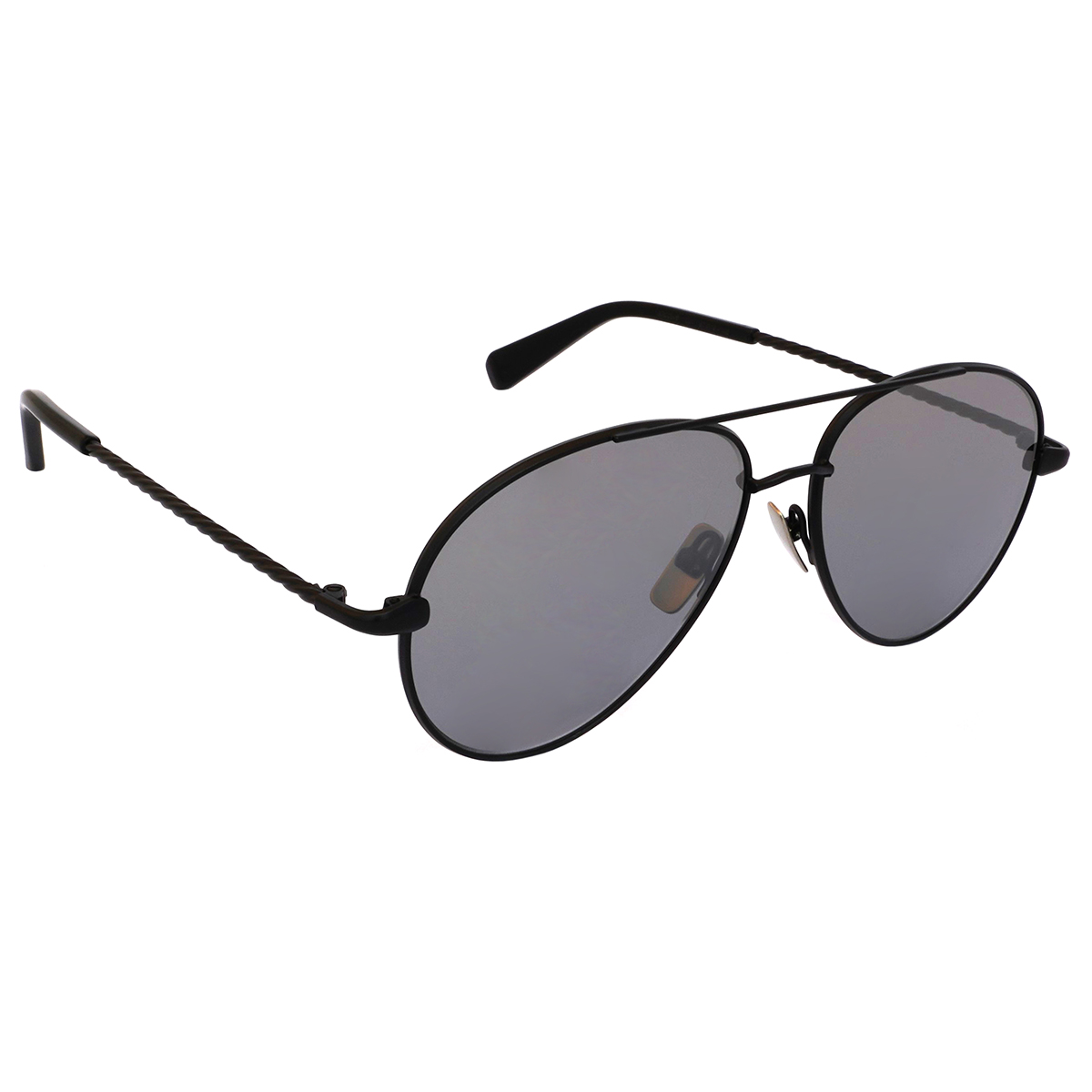 Brioni Silver Pilot Men's Sunglasses Br0034s 001 57