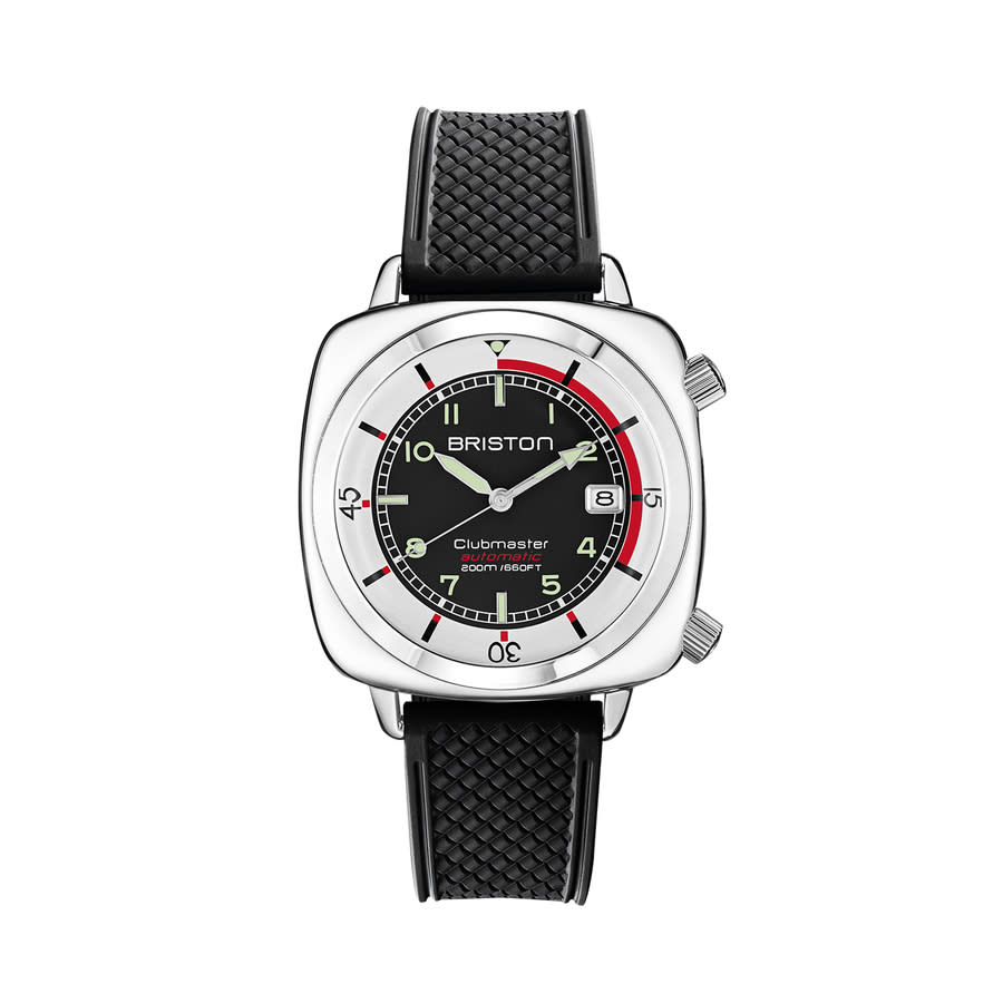Briston Clubmaster Automatic Black Dial Men's Watch 26642.PS.DC.1.FB