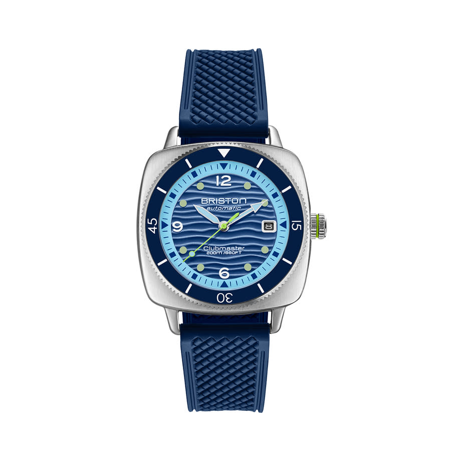 Briston Clubmaster Automatic Blue Dial Unisex Watch 261740.S.LD.15.FNB