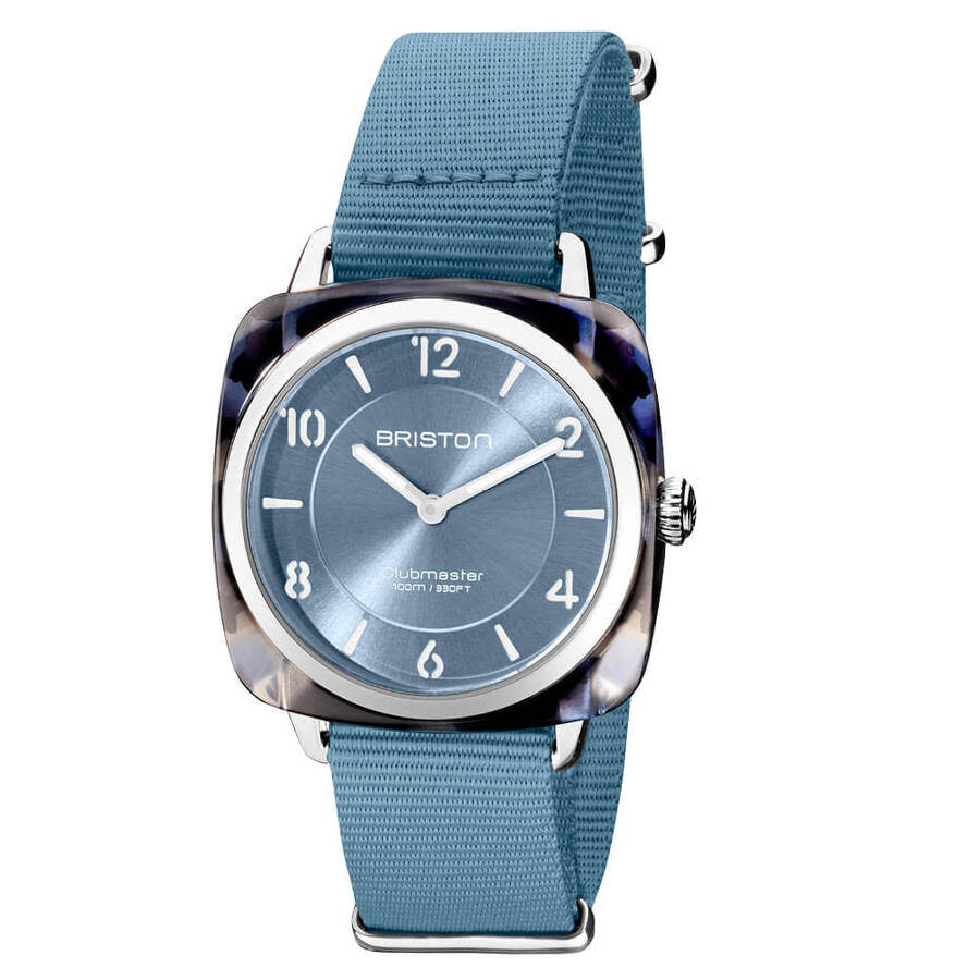 Briston Clubmaster Blue Dial Unisex Watch 21536.SA.UB.25.NIB