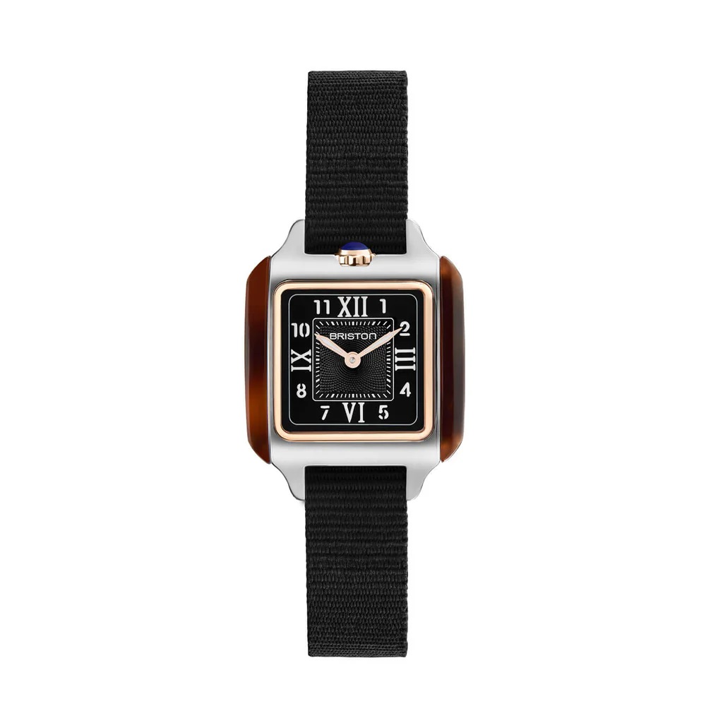 Briston Streamliner Black Dial Ladies Watch 252025.PRA.T.1.NB