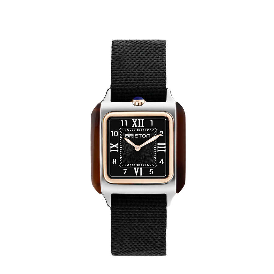 Briston Streamliner Black Dial Ladies Watch 252030.PRA.T.1.NB