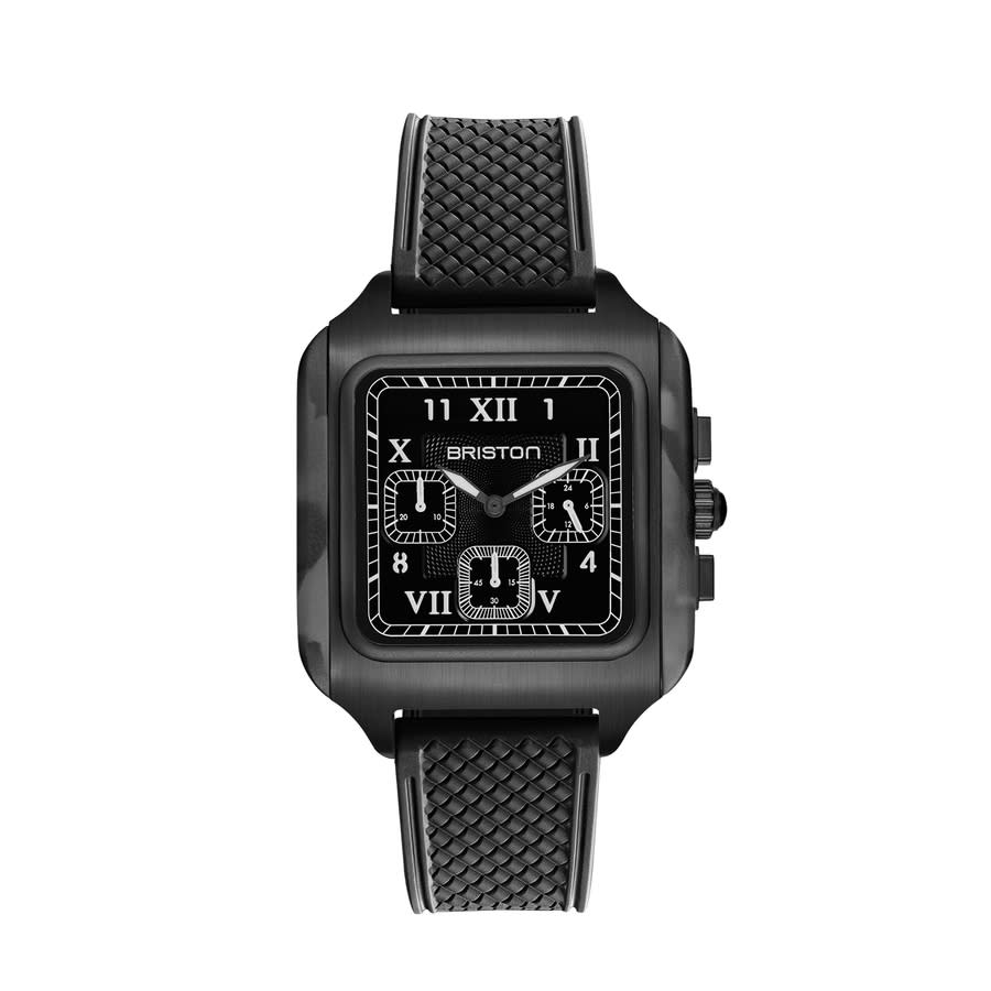 Briston Streamliner Chronograph Quartz Black Dial Men's Watch 261838PBAMGT3FB