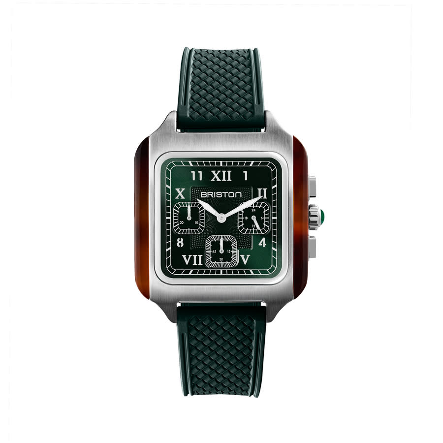Briston Streamliner Chronograph Quartz Green Dial Men's Watch 261838SAT10FBG