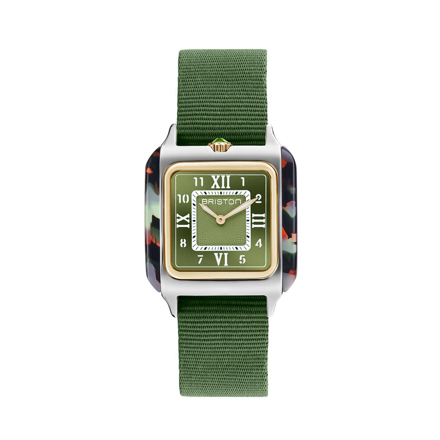Briston Streamliner Quartz Green Dial Ladies Watch 262030.PYA.UG.26.NOL