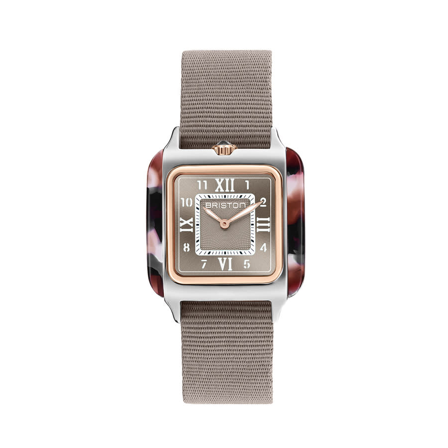 Briston Streamliner Quartz Grey Dial Ladies Watch 262030.PRA.UBR.30.NT