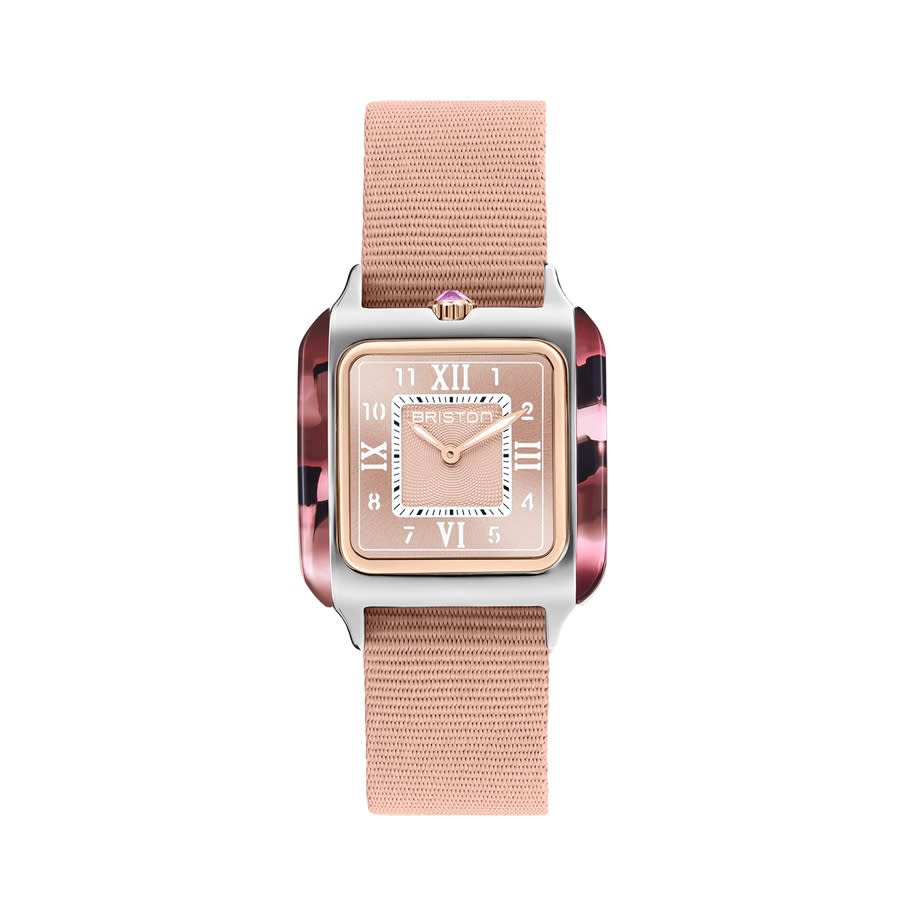 Briston Streamliner Quartz Pink Dial Ladies Watch 262030.PRA.UR.45.NPK