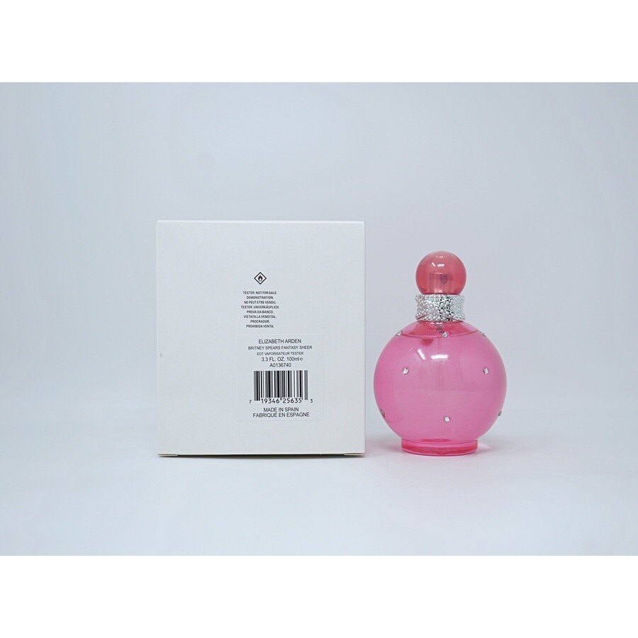 Britney Spears Ladies Fantasy Sheer Edt Spray 3.3 oz (tester) Fragrances 719346256353