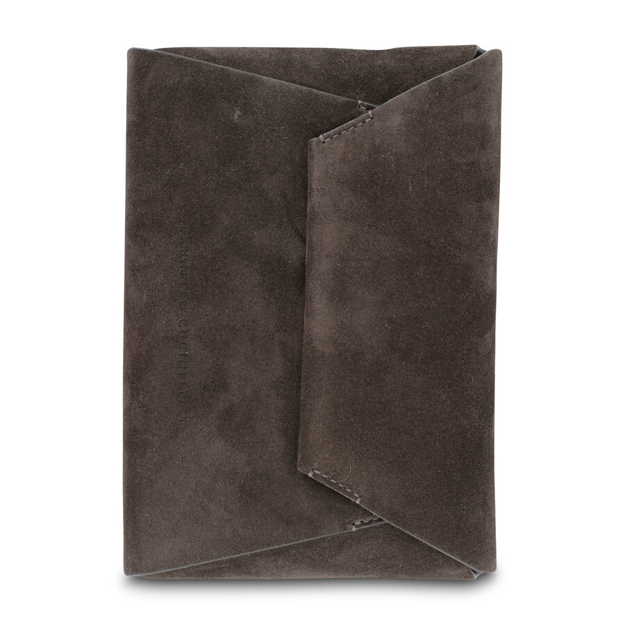 Brunello Cucinelli Bc Duo Clutch In Brown