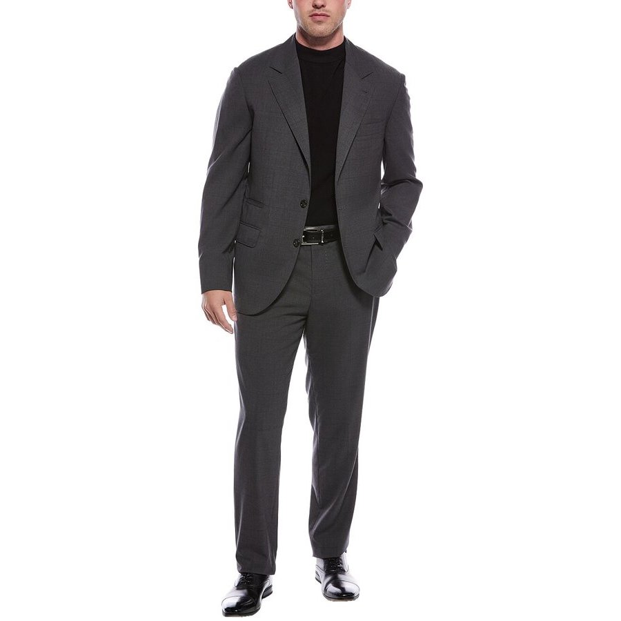 Brunello Cucinelli Dark Grey Tailored Blazer, Brand Size 50 (US