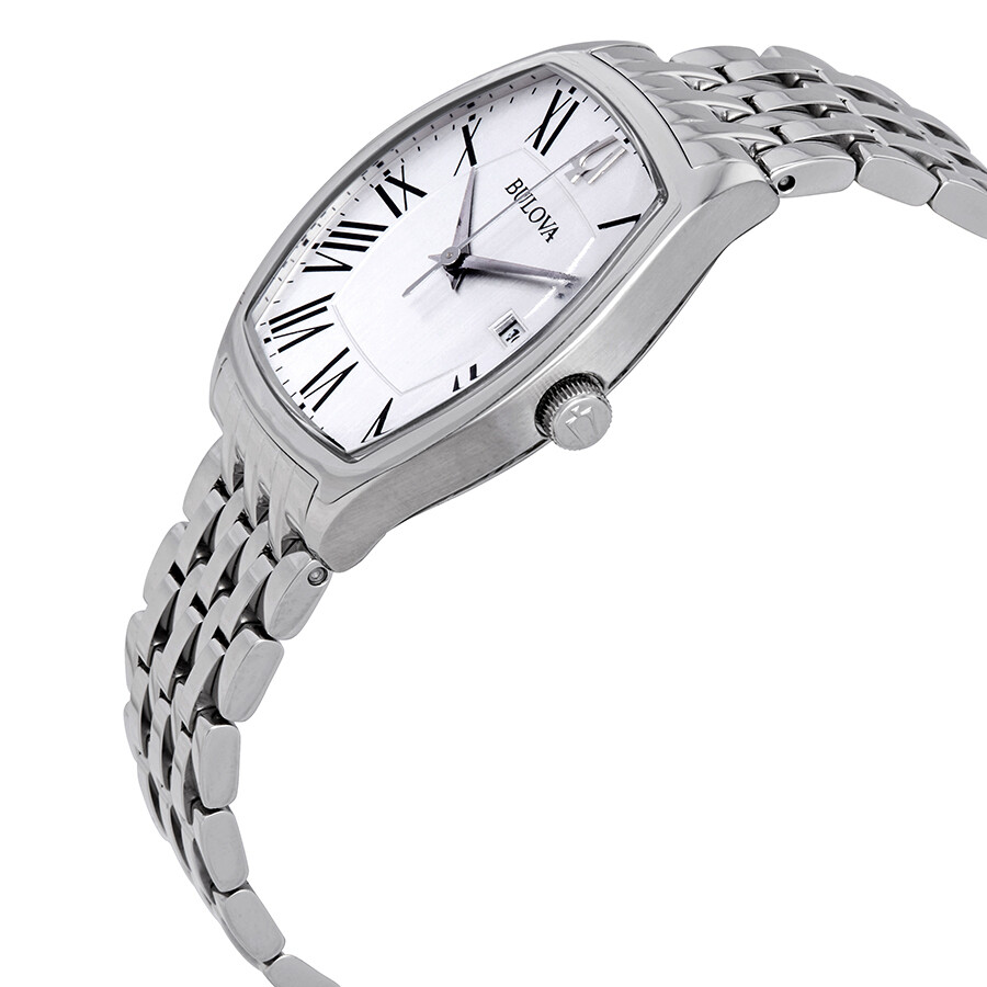 Bulova Classic Ambassador Silver Dial Stainless Steel Ladies Watch 96M145 Ambassador Bulova