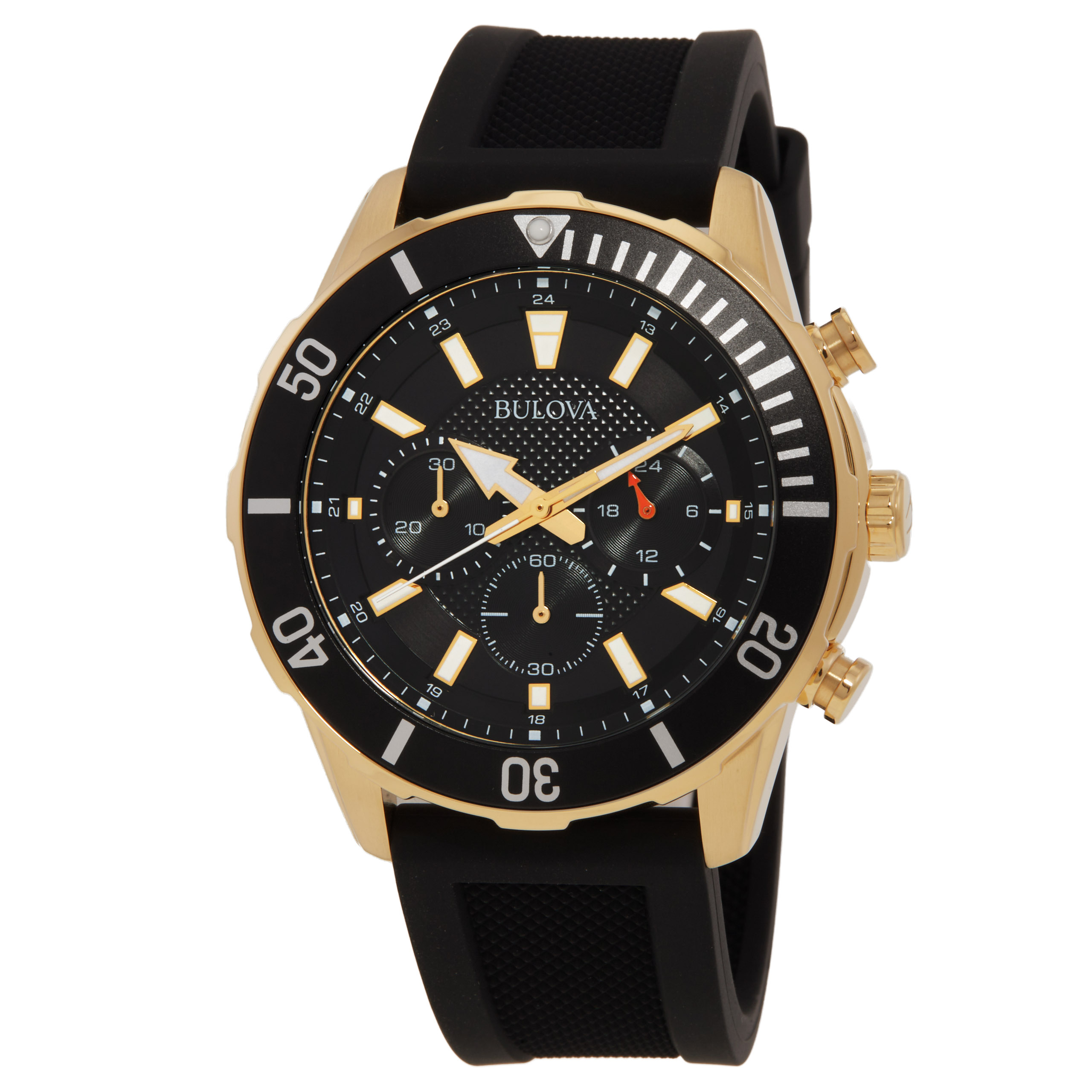 Bulova Classic Quartz Black Dial Men's Watch 98A270