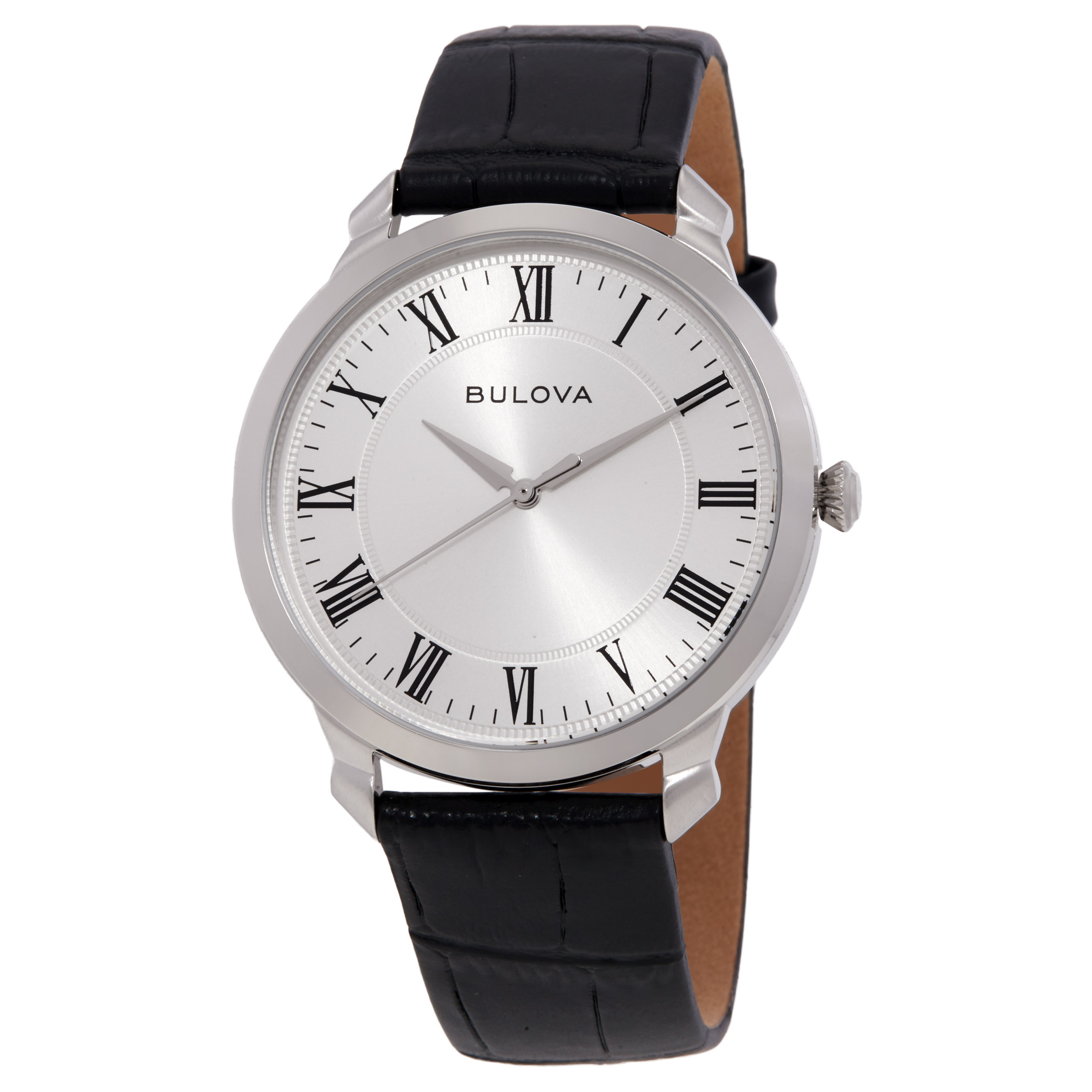 Bulova Classic Quartz Silver Dial Ladies Watch 96A133