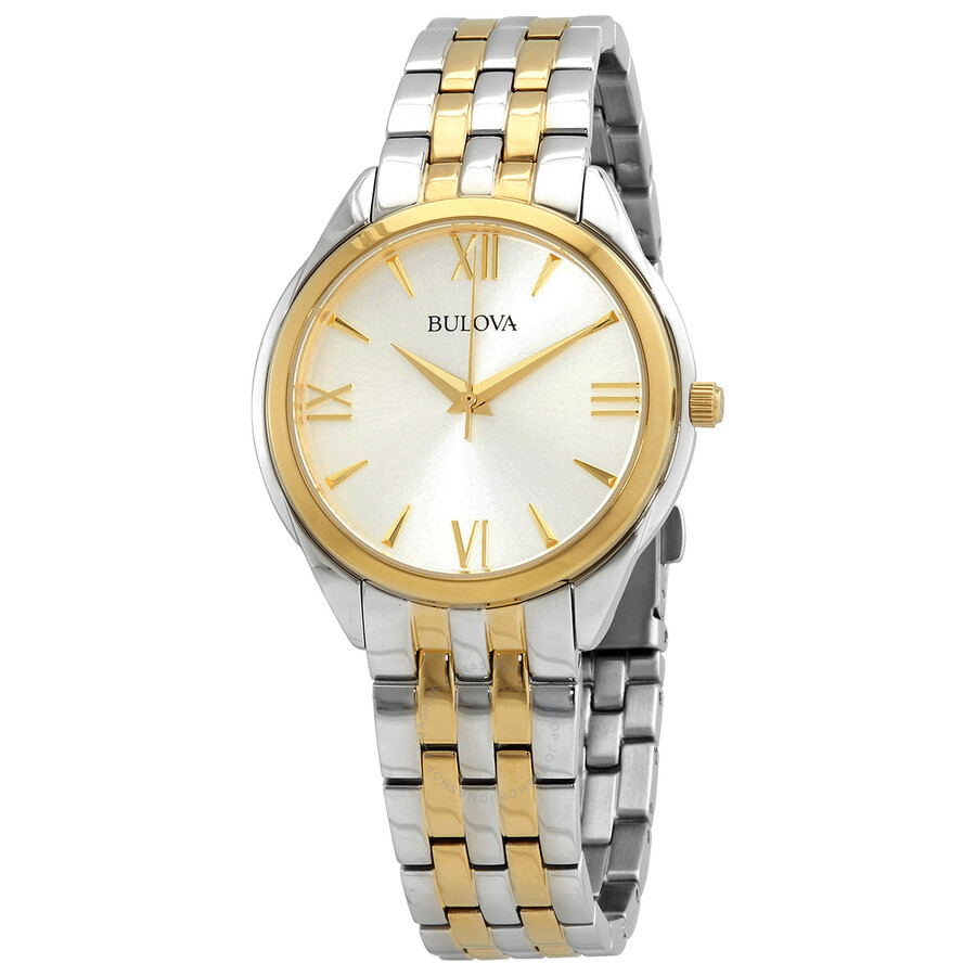 Bulova Classic Quartz Silver Dial Ladies Watch 98L259 042429562684
