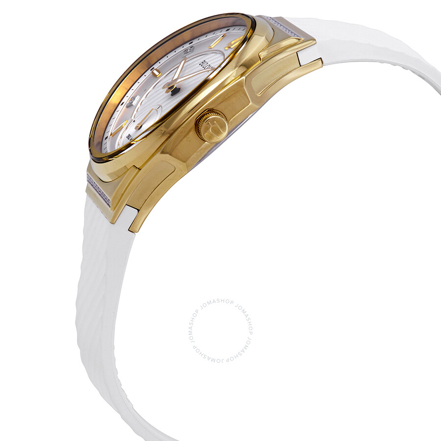  Curv Silver White Dial Ladies Watch 