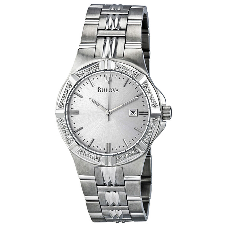 Bulova Diamond Men's Watch 96E107 - Diamond - Bulova - Watches - Jomashop