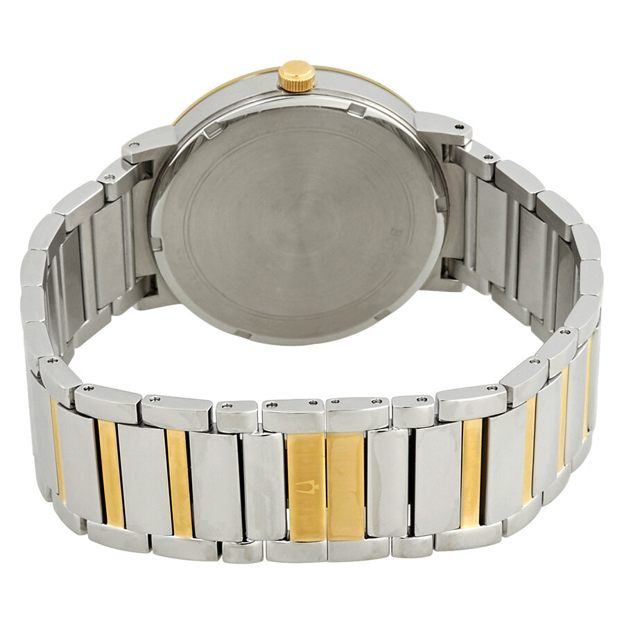 Bulova Diamond Silver Dial Men's Watch 98D151 - Diamond - Bulova