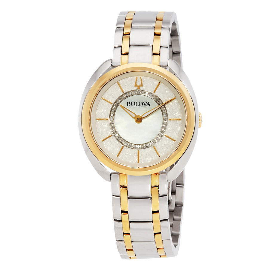 Bulova ブローバ レディース腕時計(クォーツ) 98S134 (173) Bulova Duality Quartz Ladies Watch 98X134 042429592735 - Watches