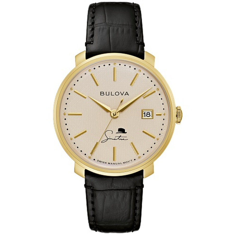 【未使用品】BULOVA フランクシナトラモデル　機械式 未使用品】BULOVA フランクシナトラモデル 機械式 Frank Sinatra