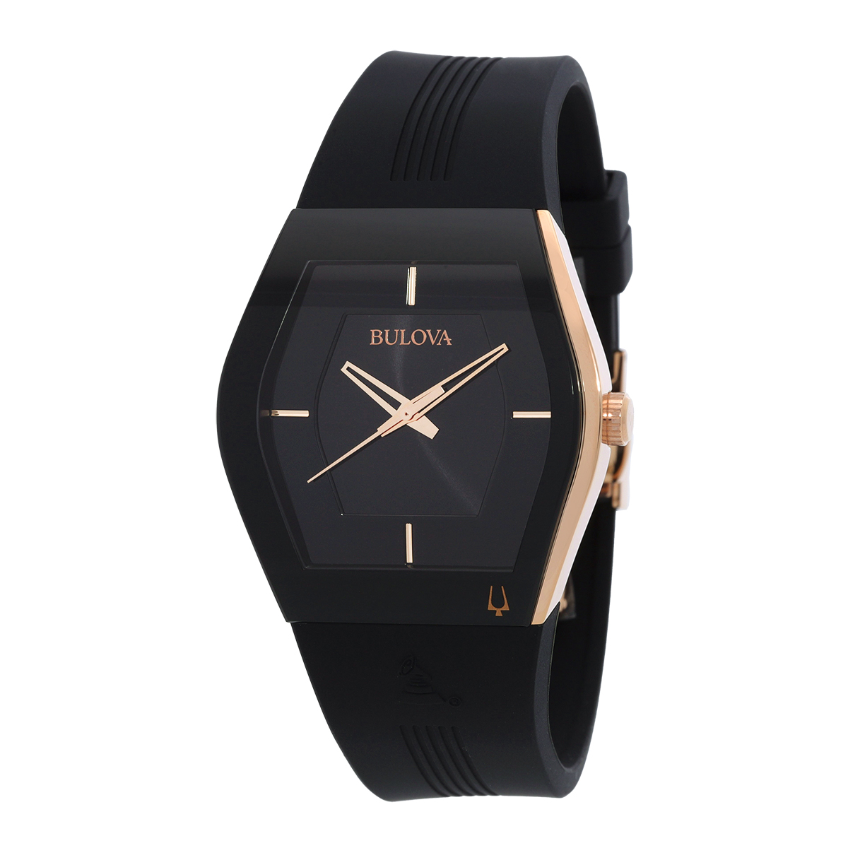 Bulova Latin Grammy Men's Quartz Black Dial Watch 97A163