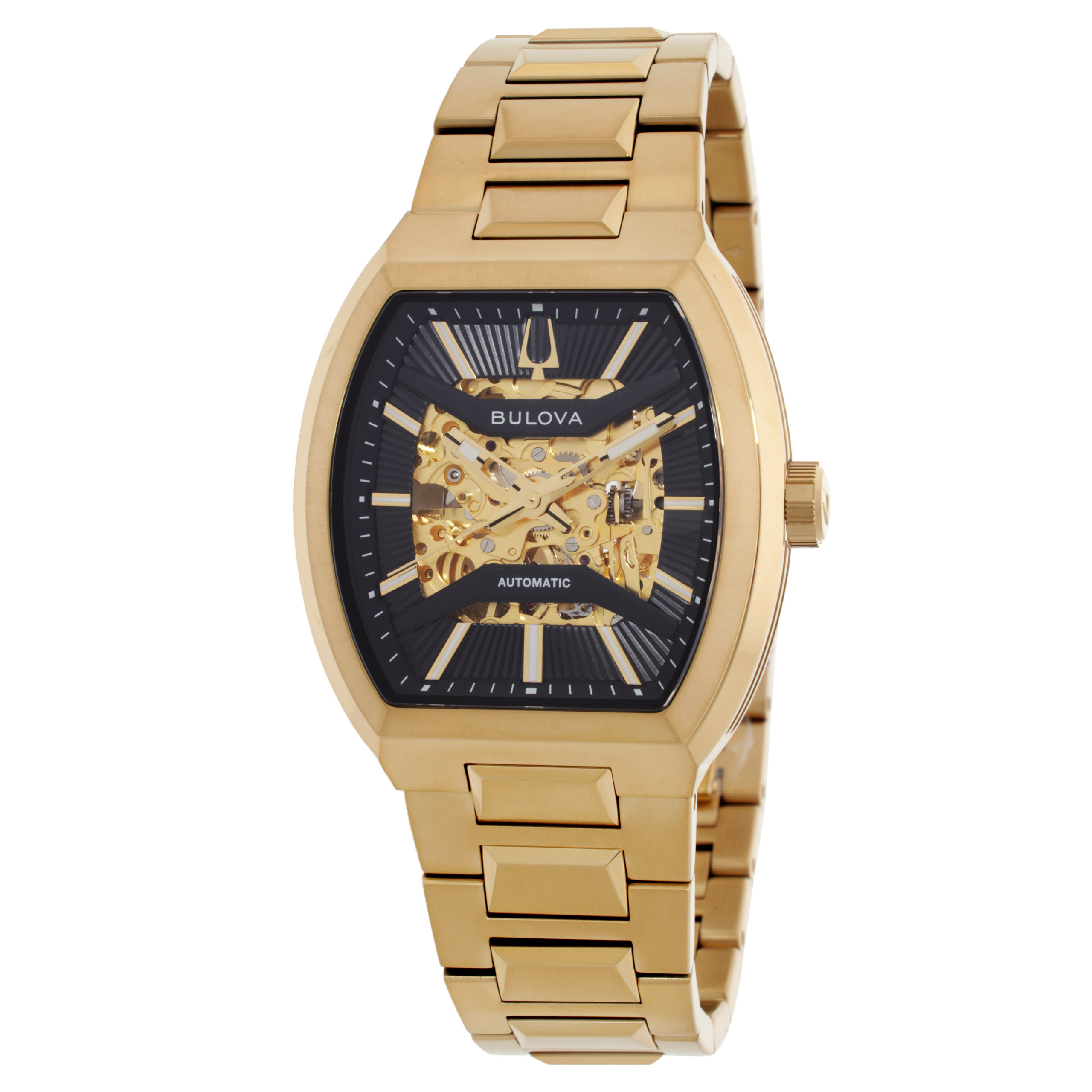 Bulova Maquina Automatic Black Dial Men's Watch 97A207