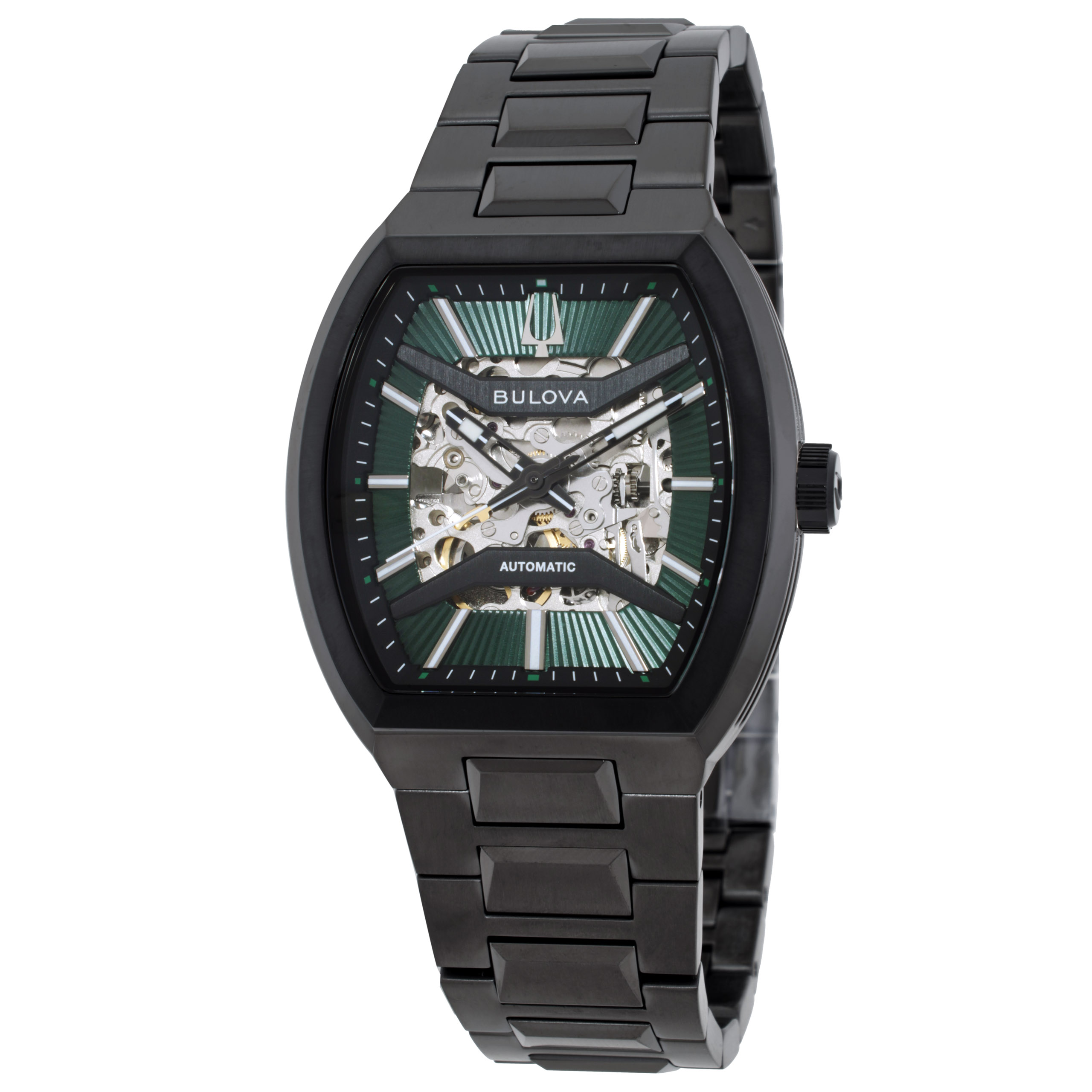 Bulova Maquina Automatic Green Dial Men's Watch 98A321