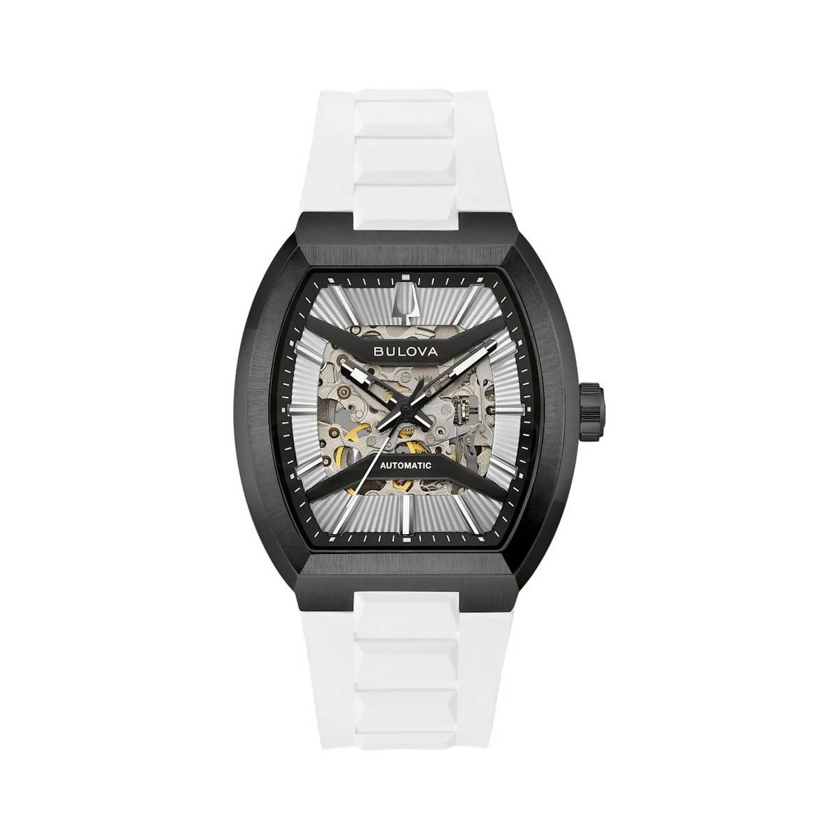 Bulova Maquina Automatic Skeleton Dial Men's Watch 98A345