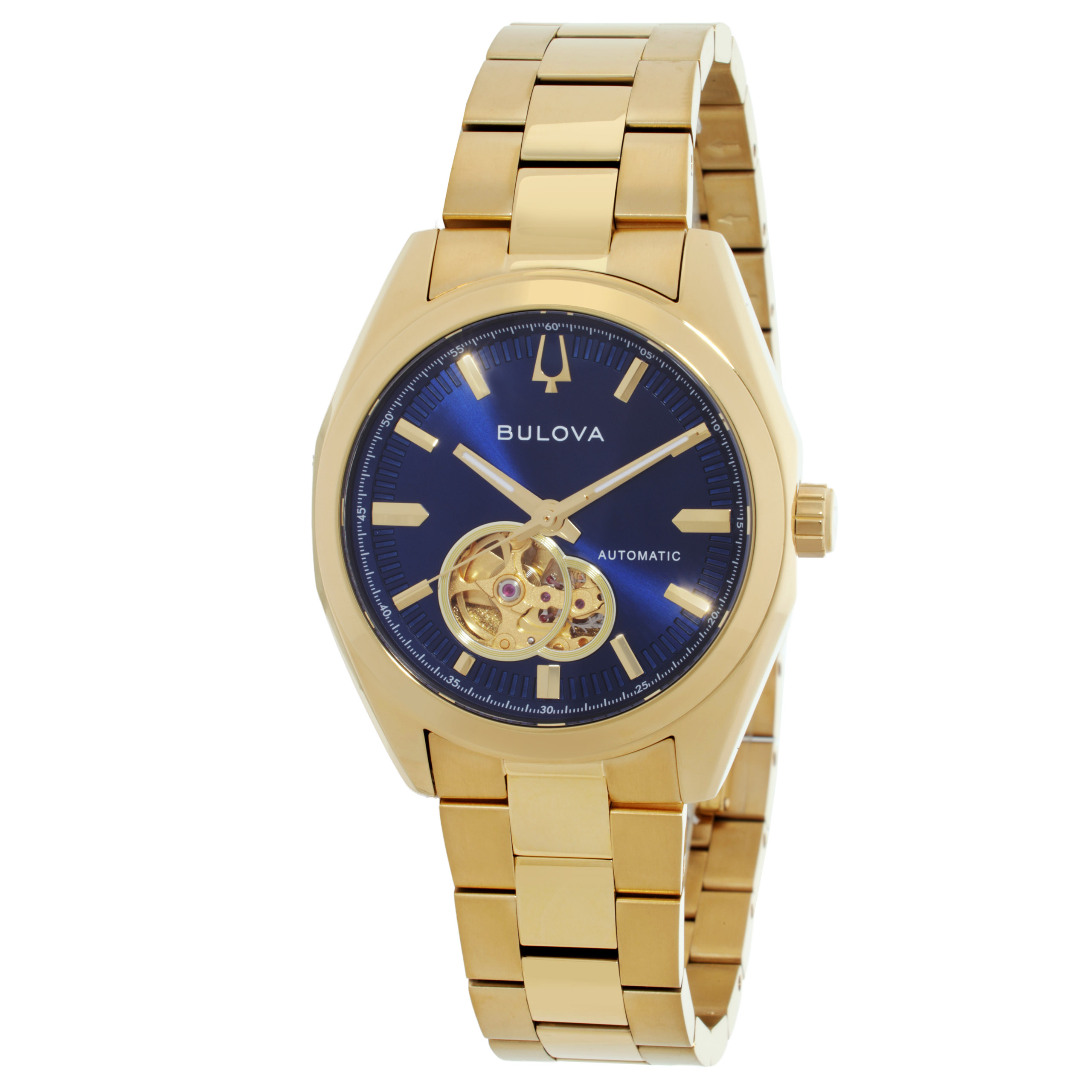 Bulova Surveyor Automatic Blue Dial Men's Watch 97A203