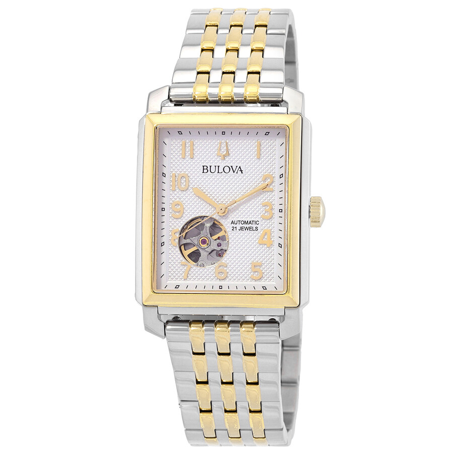 Bulova Stainless Steel Quartz Silver Dial Men's Watch 96B451 042429601123 -  Watches, Stainless Steel - Jomashop, image size:900x900