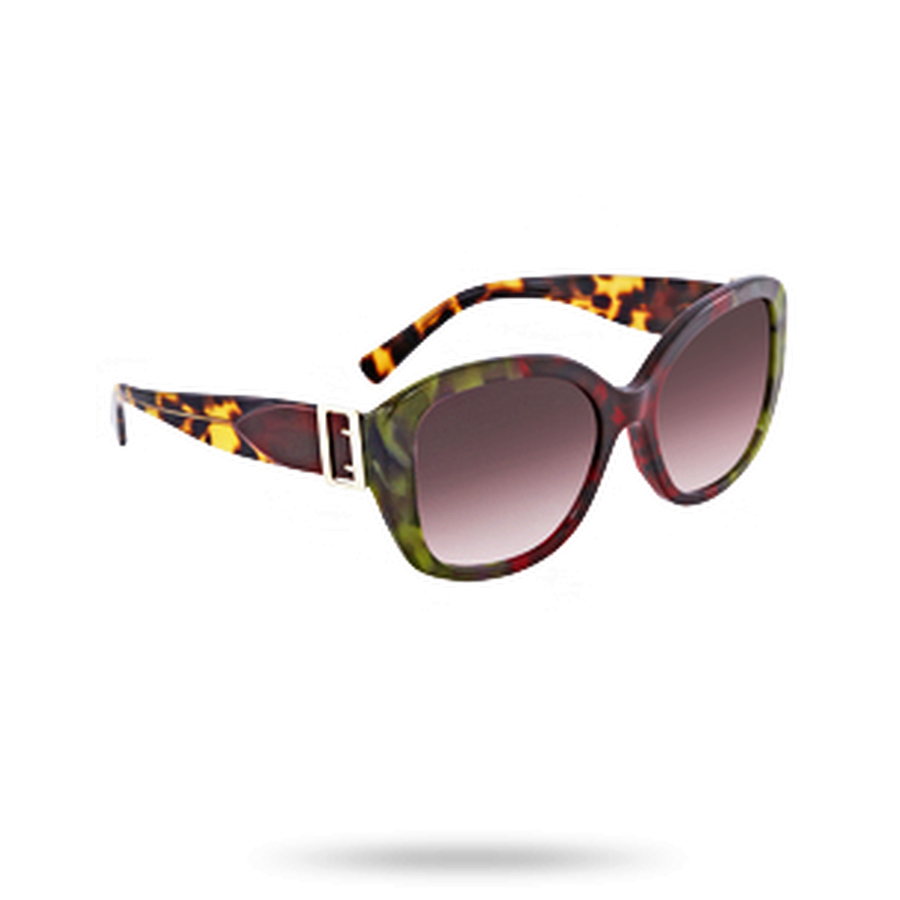 Burberry Violet Gradient Square Ladies Sunglasses BE4248F36388H57 Burberry Sunglasses