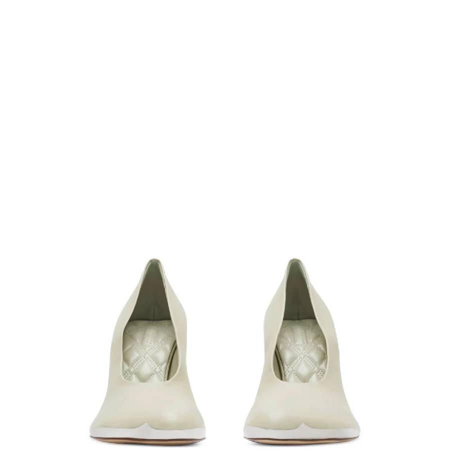 Burberry 90mm Leather Duck Pumps