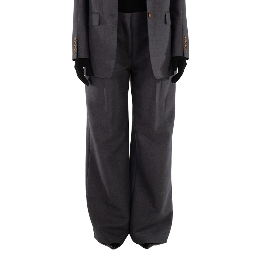 Anny Wool Straight-Cut Tailored Trousers