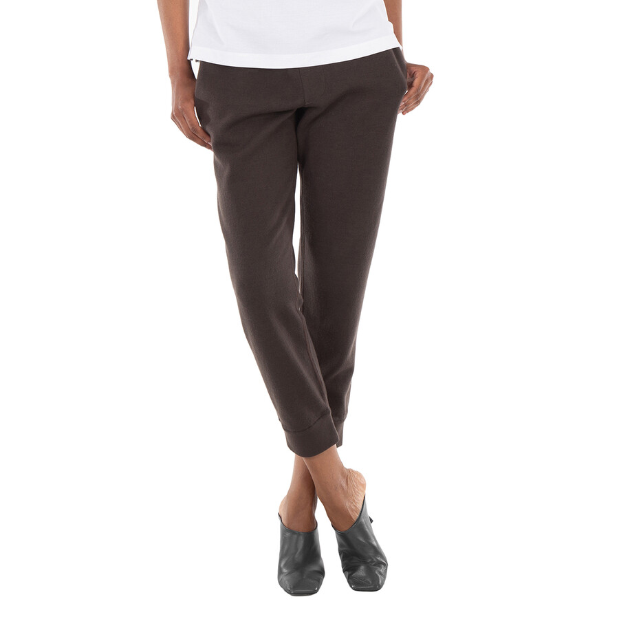 Burberry Asian Fit Logo-Embellished Wool Jogging Pants, Size